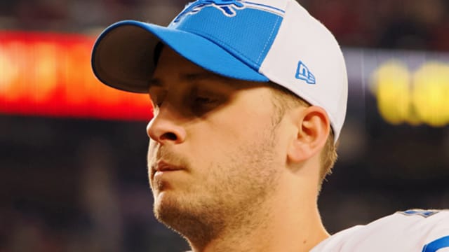 Detroit Lions quarterback Jared Goff